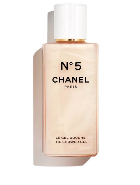 chanel no 5 gel|Chanel number 5 shower gel.